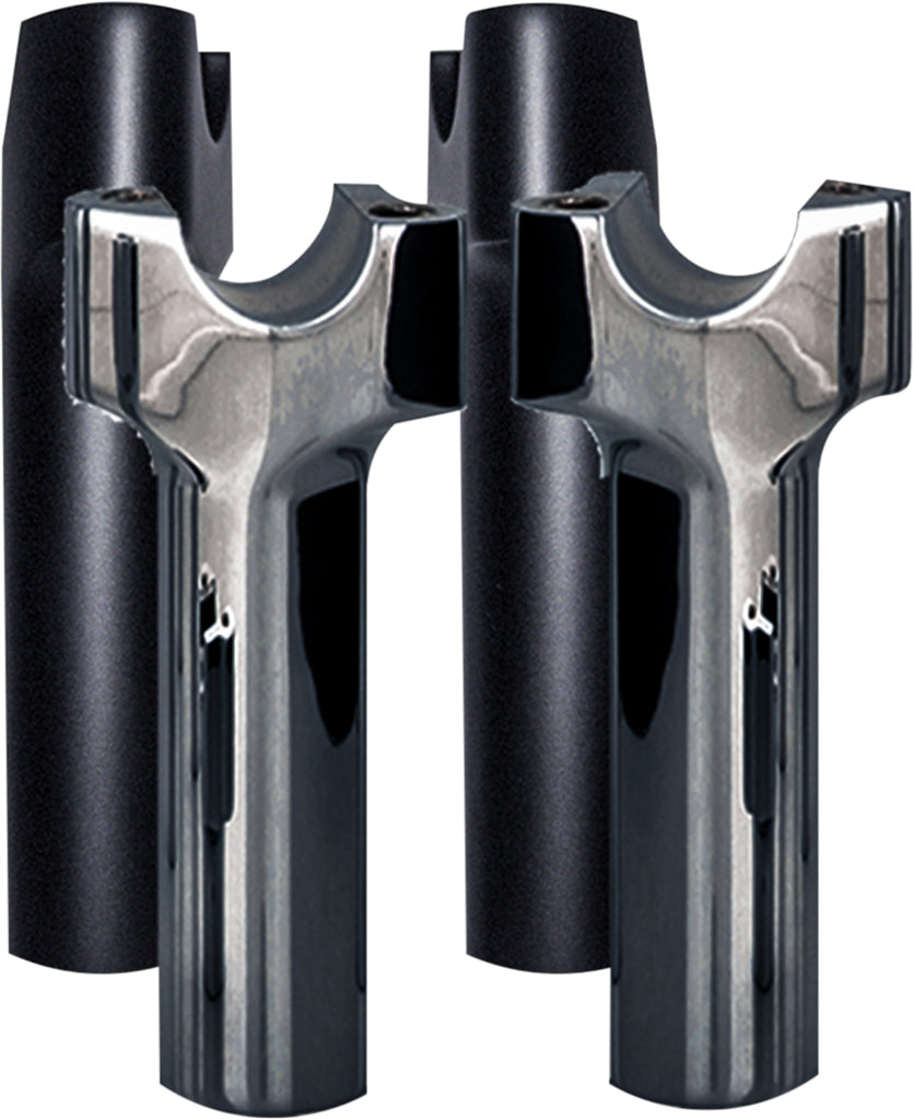 Chubby 4.5" Straight Risers Chrome