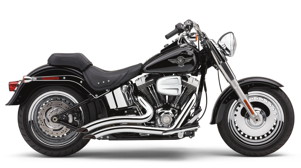Speedster Short Swept Chrome Softail 12 17