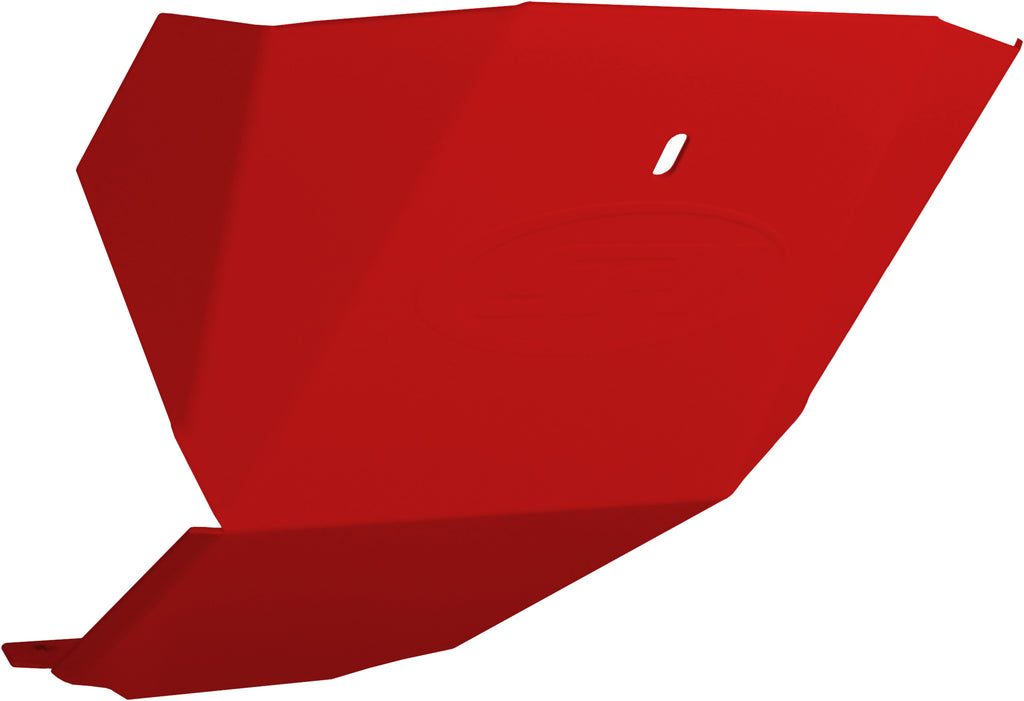 Skid Plate Red For Axys Front Bumper S/M