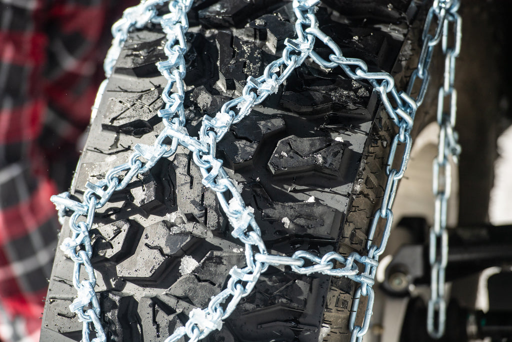 Diamond V Bar Snow Chains 30" 30x10 14 And 30x10 15