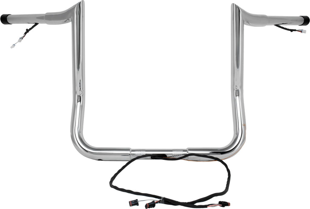 14" Monkey Bagger Bar Prewired Chrome `14 23 Flh/Flt