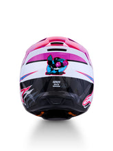 Load image into Gallery viewer, S M3 Falcon Helmet Ece06/Dot Prpl/Wht/Blk/Pink Fl Gl Xs