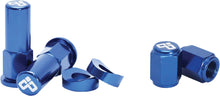 Load image into Gallery viewer, Rim Lock Nut &amp; Valve Cap Kit Blue