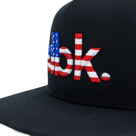 Basics Flag 2fifty Black Trucker Hat