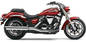 Slip On W/Scalloped Tip Chrome Yam V Star 950 09 18