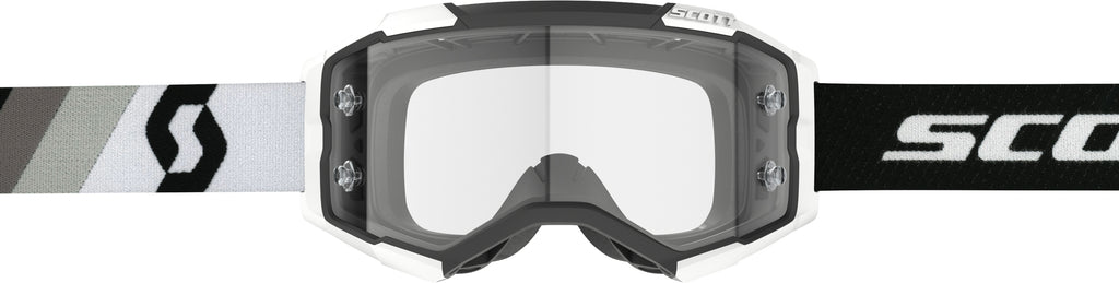 Fury Goggle Prem Blk/White Clear Works