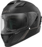 Stryker Full Face Helmet With Mesh Intercom Matte Black Sm