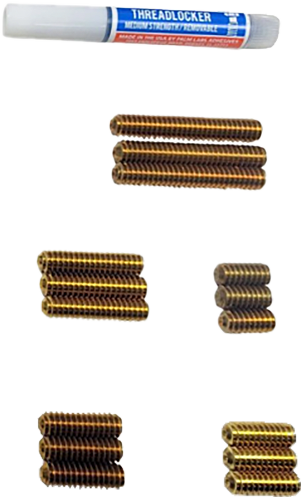 Brass Weight Adj Kit 1/4" 20