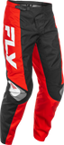 Fly Racing F-16 Pants Black/Red/White Sz 36 378-93036