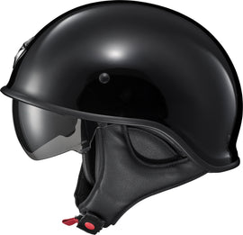 Exo C90 Open Face Helmet Gloss Black 2x