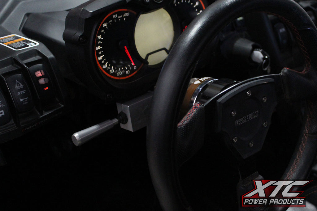 Auto Turn Signal Kit W/ Billet Lever And Front Drl Lights Can