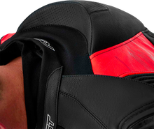 Load image into Gallery viewer, Tractech Evo D3o Jacket Blk/Flo Red Leather Md