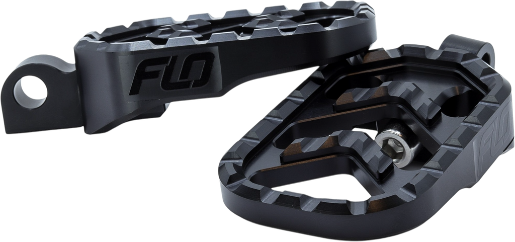 Savage Series Footpegs Black M8 Softail