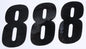 Number 8 Black 6