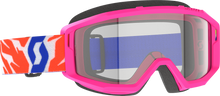 Load image into Gallery viewer, Primal Youth Goggle Pink Clear Lens