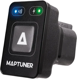 RIVA Maptuner Speed Control SD module for automotive electrical tuning, with visible circuit components and wiring.