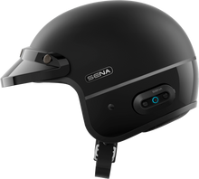 Load image into Gallery viewer, Surge Open Face Helmet W/Mesh Matte Black/Glossy Black 2x