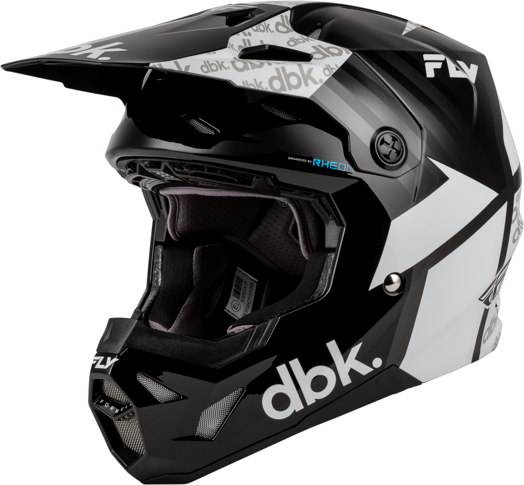 Youth Formula Cp Dbk Helmet Black/White/Grey Yl