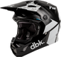 Youth Formula Cp Dbk Helmet Black/White/Grey Yl