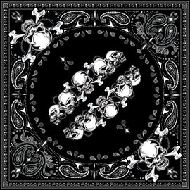 Bandanna Skull Row