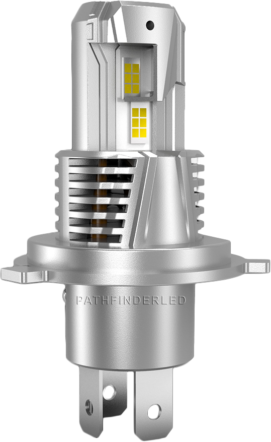 H4 Led Bulb White/Yellow 5200lm 28w Ea