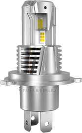 H4 Led Bulb White/Yellow 5200lm 28w Ea