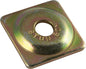 Square Backer Plates Steel 96/Pk