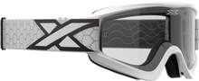 Load image into Gallery viewer, Flat Out Clear Goggle White/Black Clear