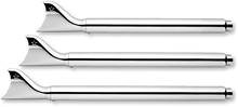 Load image into Gallery viewer, Sharktail Duals Chrome 2.5"Odx32" `97 06 Softail