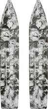 Load image into Gallery viewer, Pr/ Slydog Powderhound 8x Ski 8" Blk/Wht Swirl