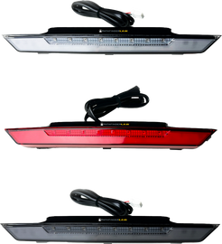 Tail Light/Flash Brake Light Clear Lens Hon