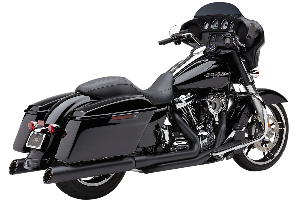 True Dual Headpipes Black Flh/Flt 17 24