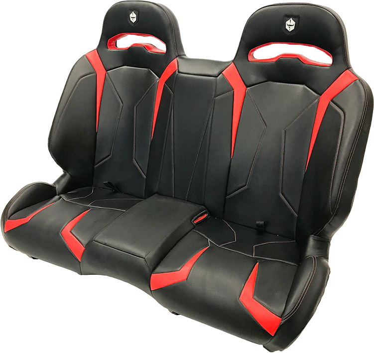 Le Bench Suspension Seats Red