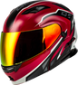 Md 01 Volta Helmet Red Metallic Md