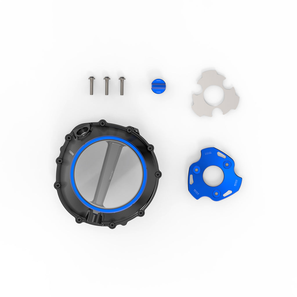 Clutch Cover Black/Blue Bmw