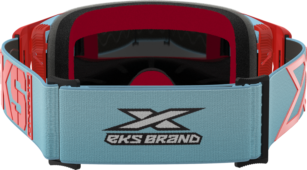 Lucid Caliber Goggle Light Blue Gold Mirror Lens