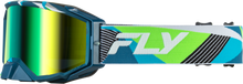 Load image into Gallery viewer, Zone Elite Retro Goggle Green W/ Iridescent Grn Mirror Lens