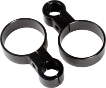 Load image into Gallery viewer, H/D Billet Shock Resi Mounts Black