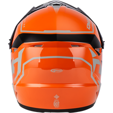 Load image into Gallery viewer, Youth Mx 46y Compound Helmet Orange/Black/Grey Ys