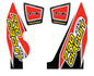 Ti 6 Wrap/End Cap Decal Yz250f Replacement Muffler Stickers