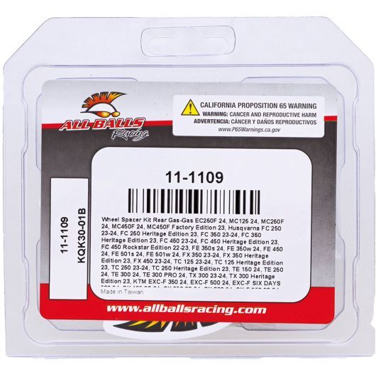 Wheel Spacer Kit Rear