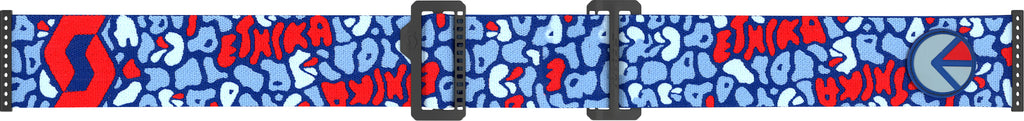Prospect Goggle Ethika Blue/Red Silver Chrome Works