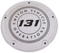 6   M8 Softail Derby Cover 131 Cvo Chrome