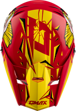 Load image into Gallery viewer, Youth Mx 46y Unstable Helmet Red/Yellow Ym