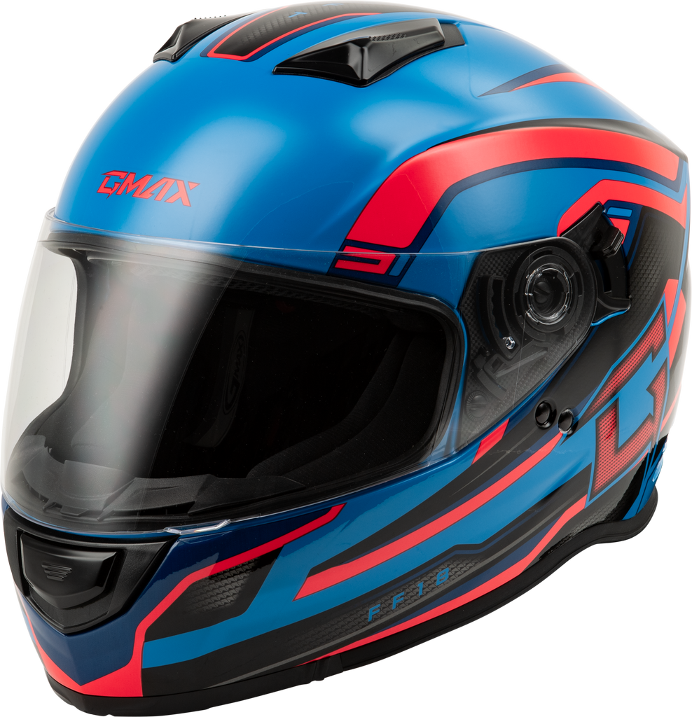 Ff 18 Drift Helmet Black/Blue/Red Xs