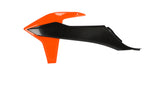 Acerbis Radiator Shroud Orange/Black Ktm 27265-15229