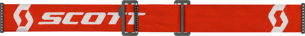 Primal Goggle Red/White Orange Chrome Works