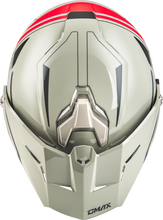 Load image into Gallery viewer, Md 74s Spectre Snow Helmet W/ Electric Shield White/Red Xl
