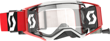 Load image into Gallery viewer, Prospect Wfs Goggle Red/Blk Clear Works