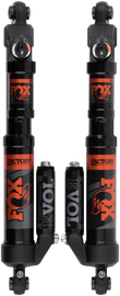 FOX Float 3 Evol Qs3 R Lw ski suspension shock absorber showing the shock's black and silver design with branding details.